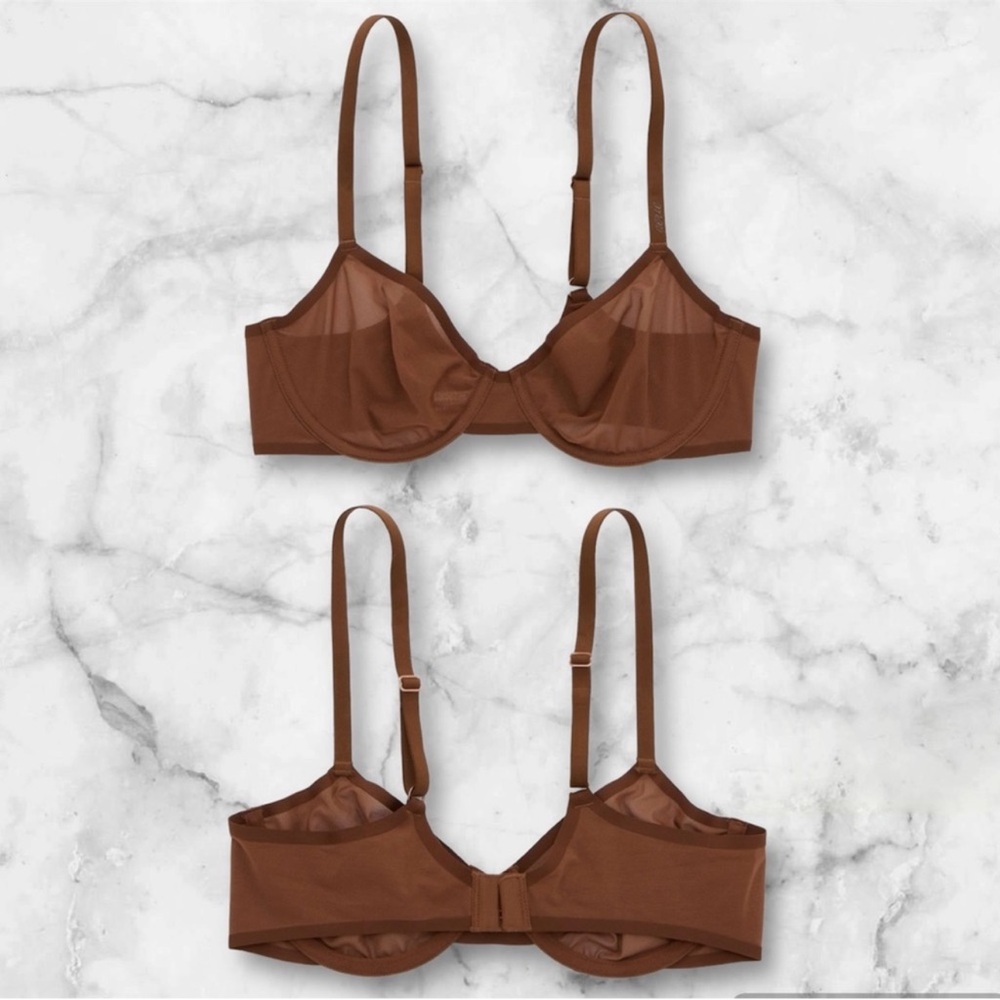 NWT Aerie Smoothez Full Coverage Bra Brown